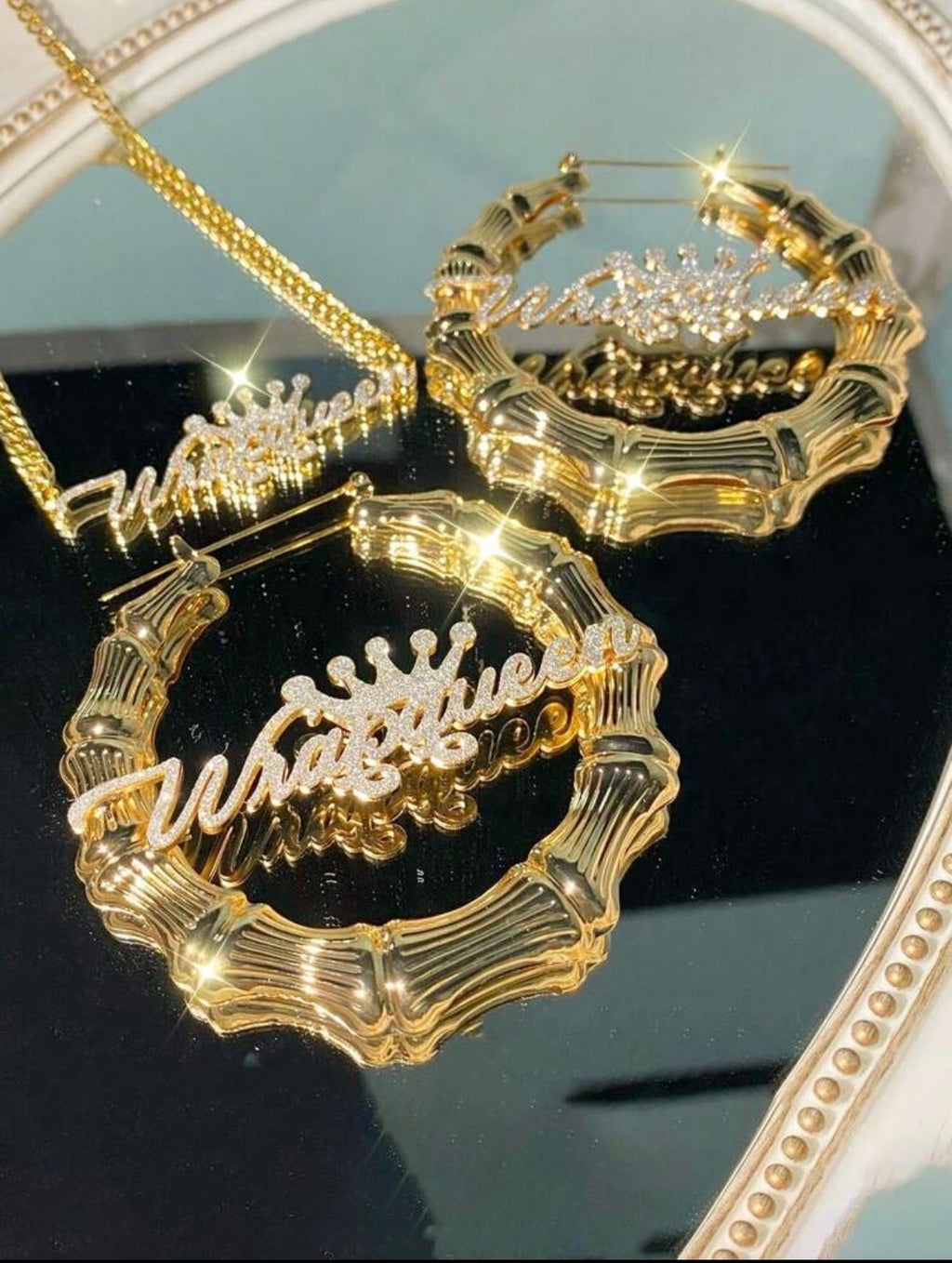 👑 Billionaire Labs™ Custom Name Jewelry Set