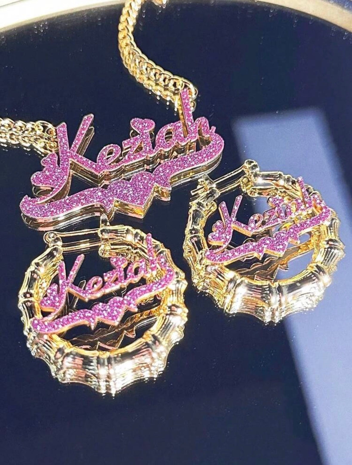 👑 Billionaire Labs™ Custom Name Jewelry Set